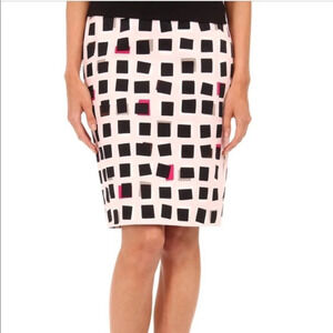KATE SPADE Abstract Sweets Geometric Skirt Size 0 EUC